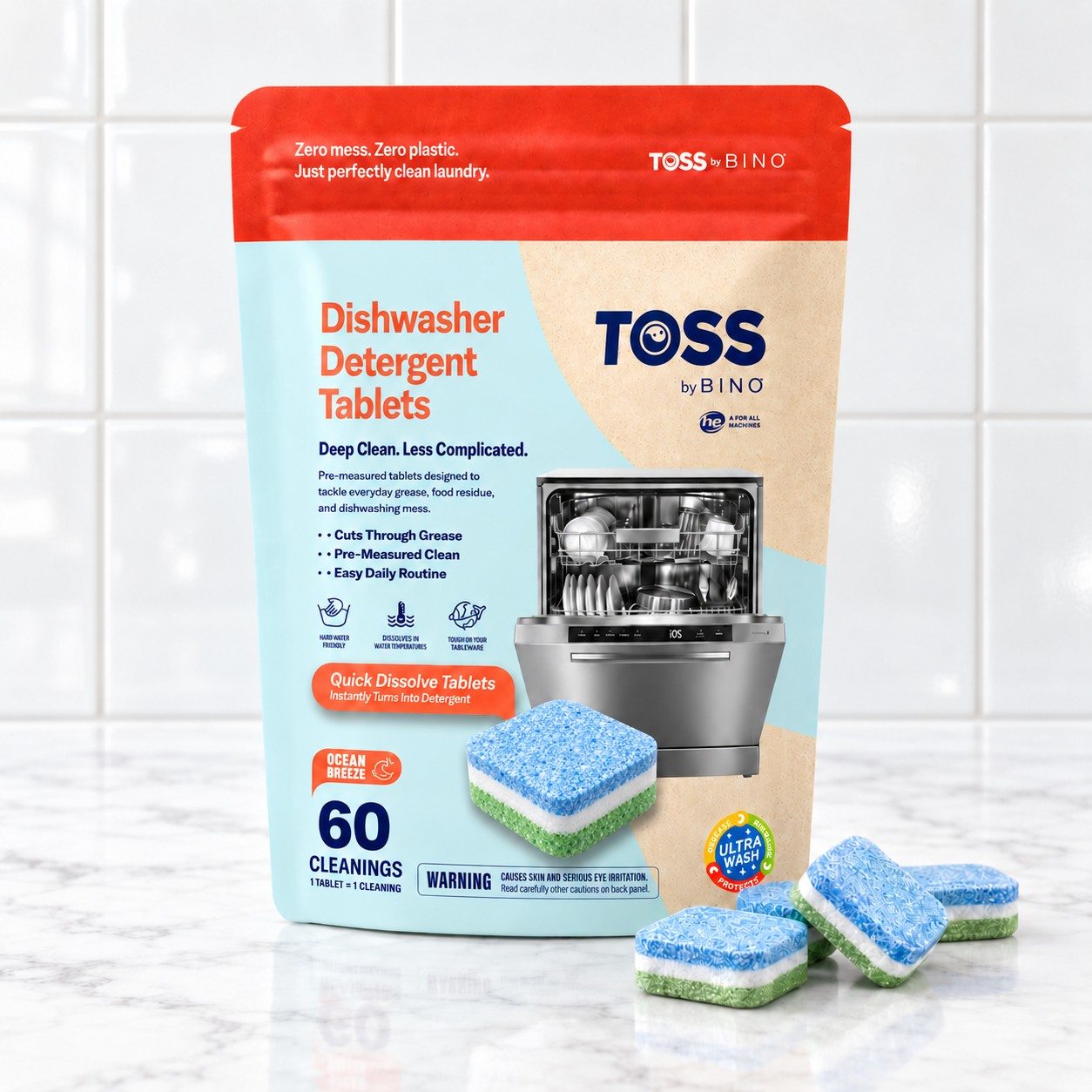 Dishwasher Detergent Tablets